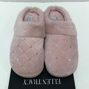 Ellen Tracy blush slippers